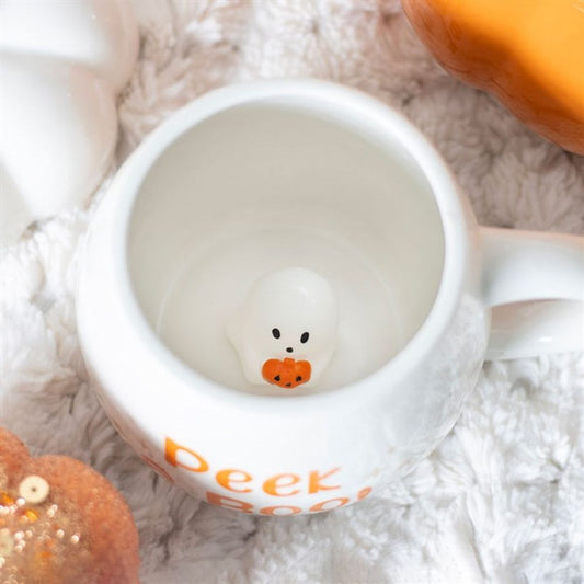 Peek-A-Boo! Ghost Surprise Mug