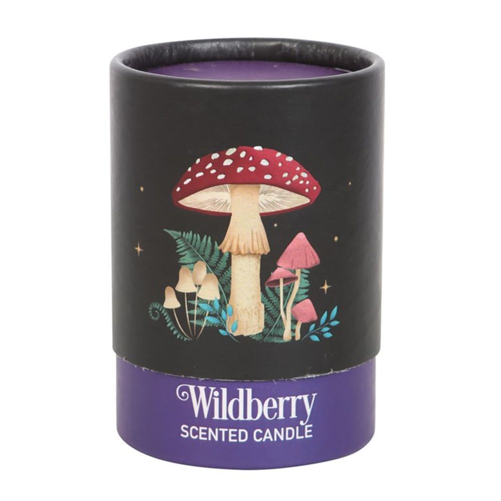 Forest Mushroom Wildberry Scented Candle